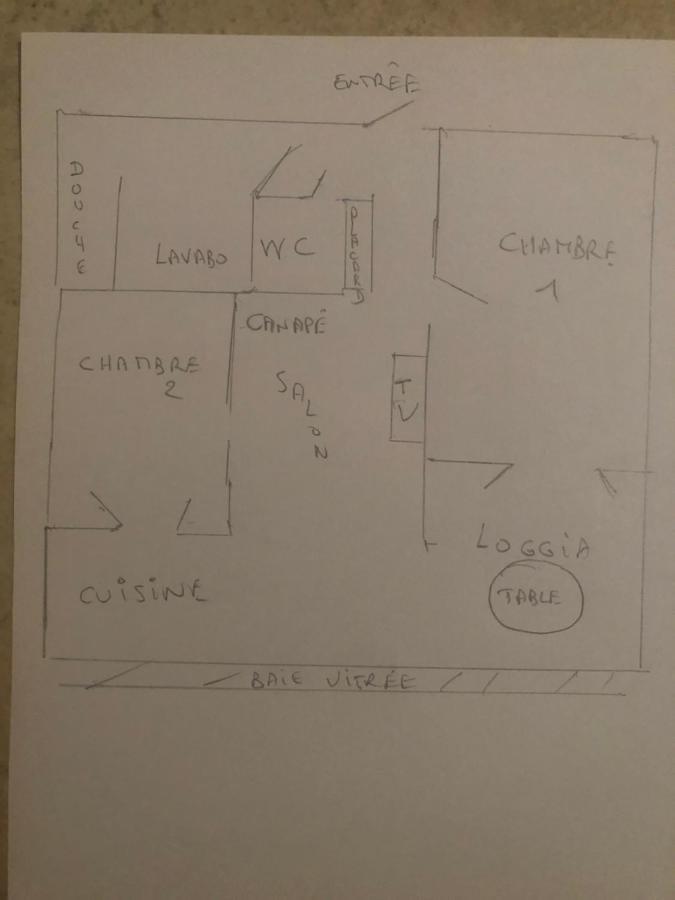 ארגלס-סור-מר T3 Vue Sur Mer, Renove A Neuf, 4 A 6 Pers,65 M2-500 M De La Plage מראה חיצוני תמונה